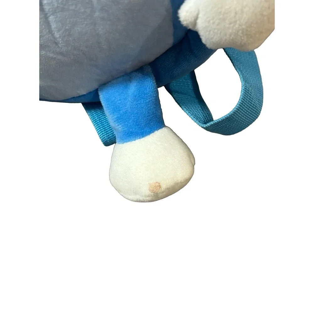 Bluey Plush Backpack Toddler Kids Blue Soft Stuffed Character Bag 12 Inch
